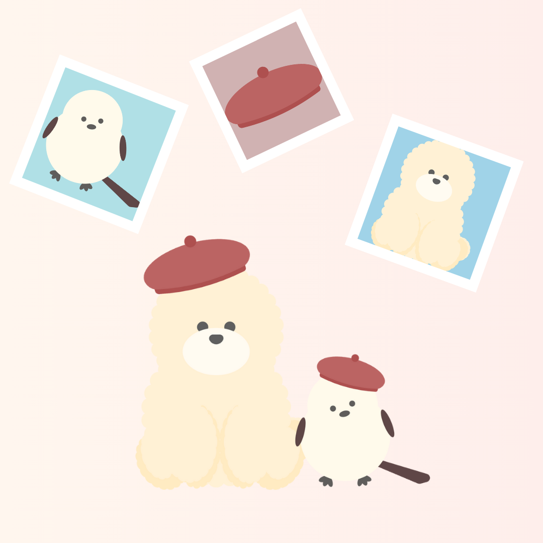 3つのイラストを組み合わせて物語を作る