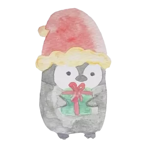 クリスマスなペンギン