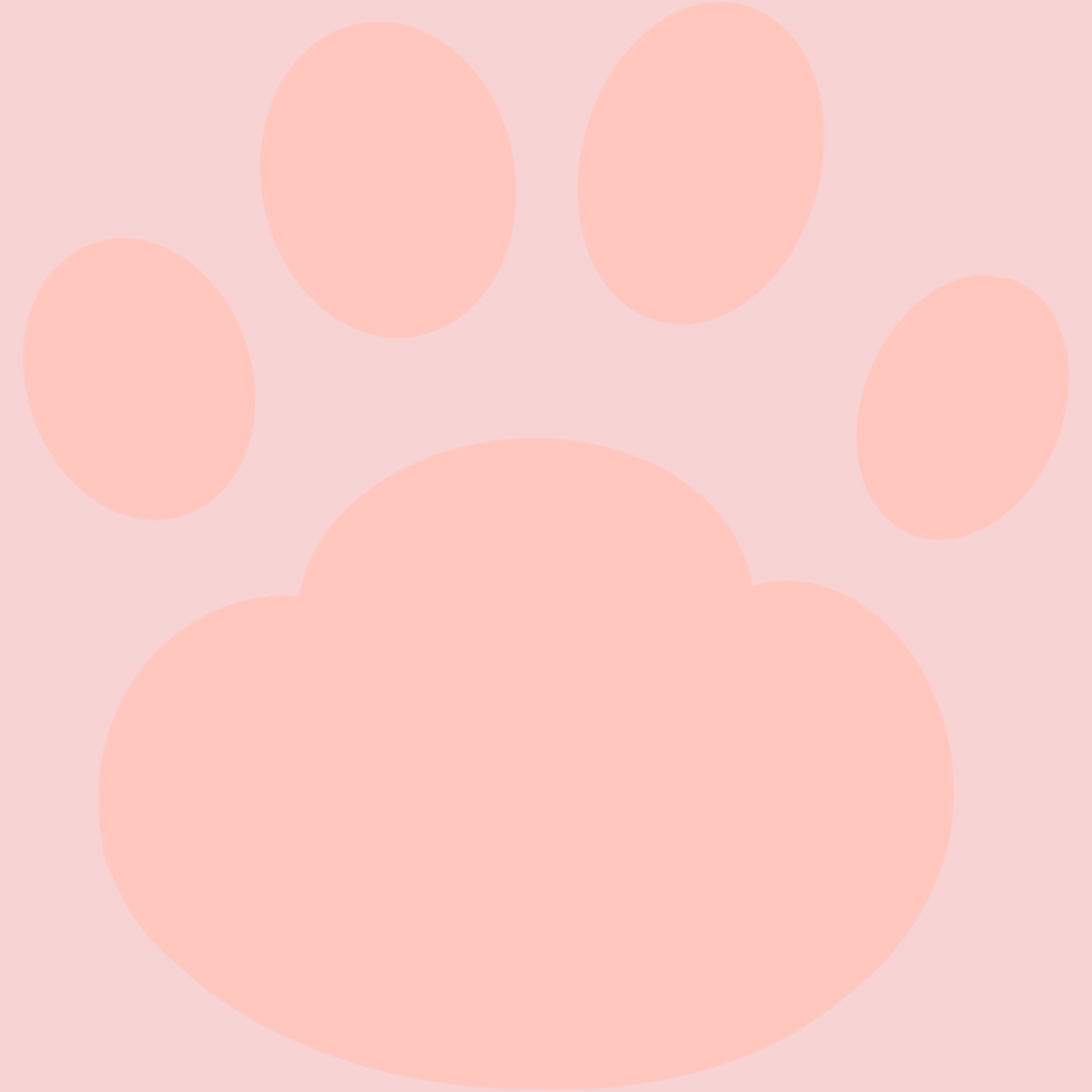 ねこ（猫・ネコ）の肉球のイラスト