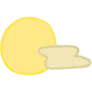 雲がかかった月