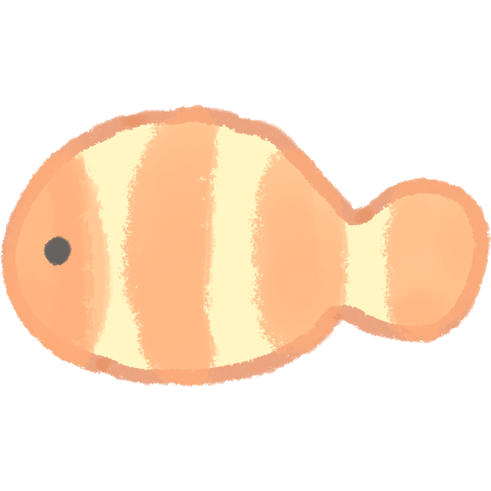 おさかなさんのイラスト