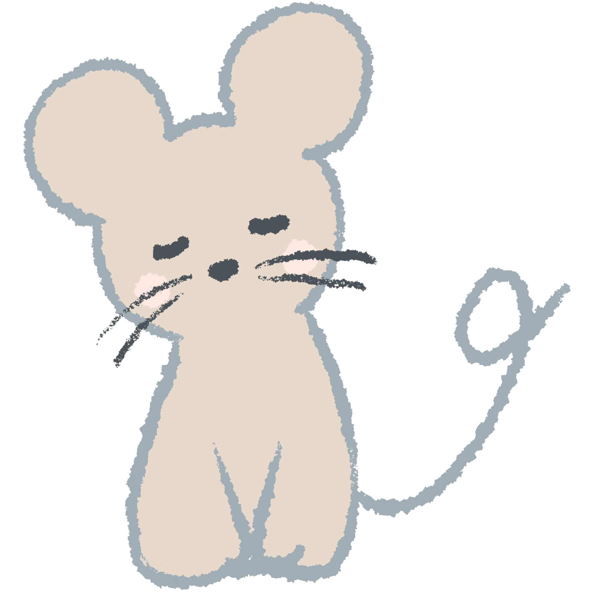 ねずみのイラスト