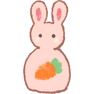 うさぎのこけし