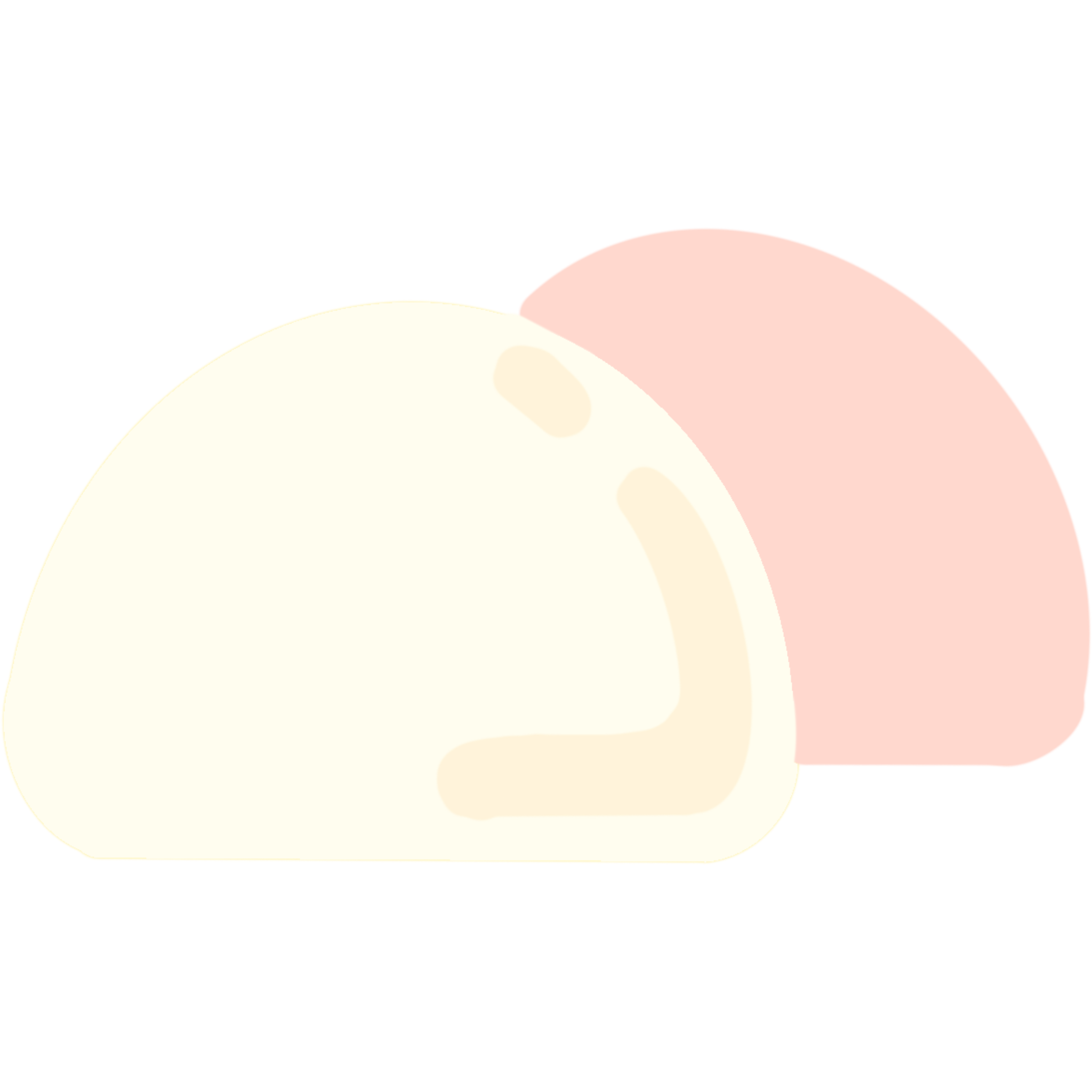 紅白饅頭のイラスト