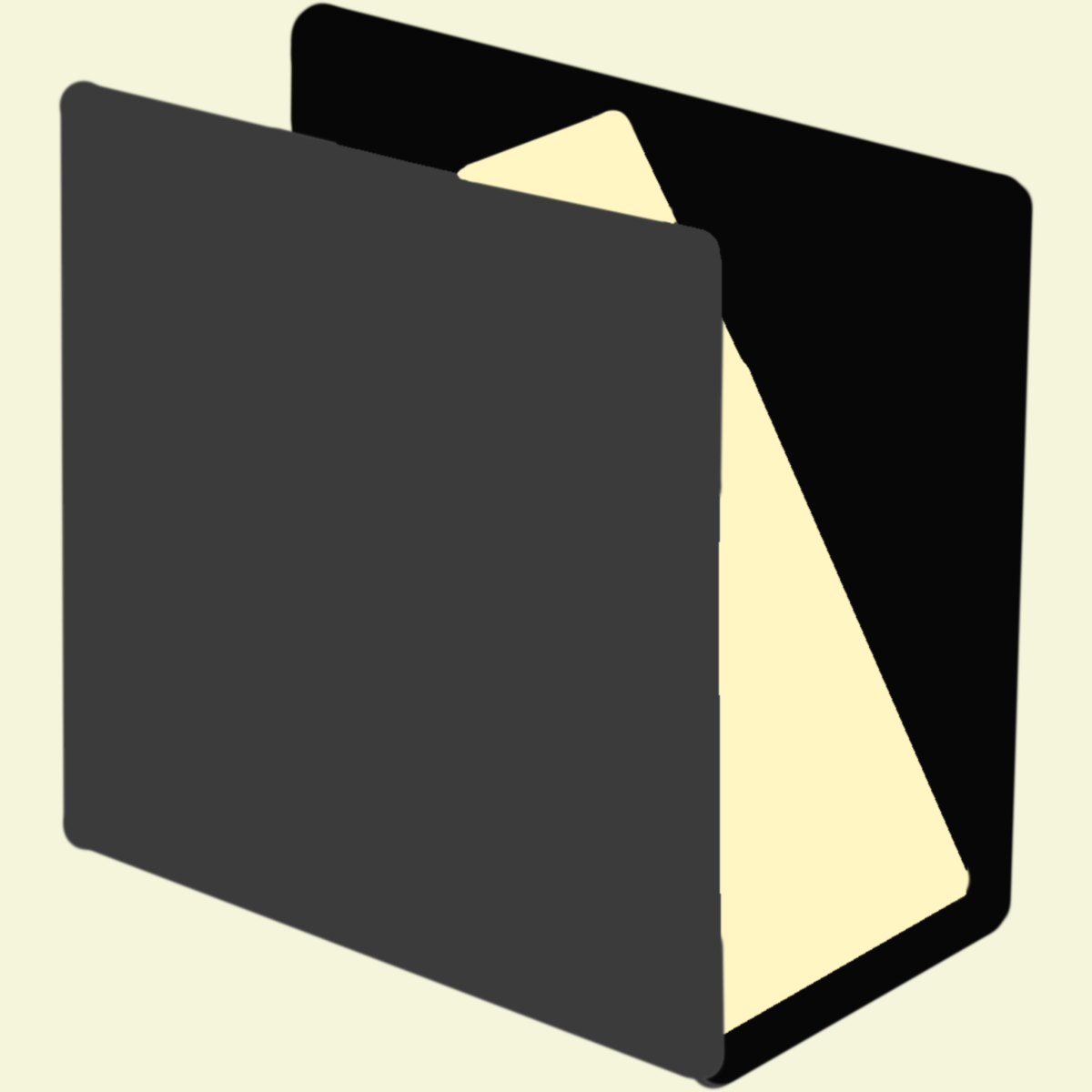 海苔を巻いたばかりのおにぎりのイラスト