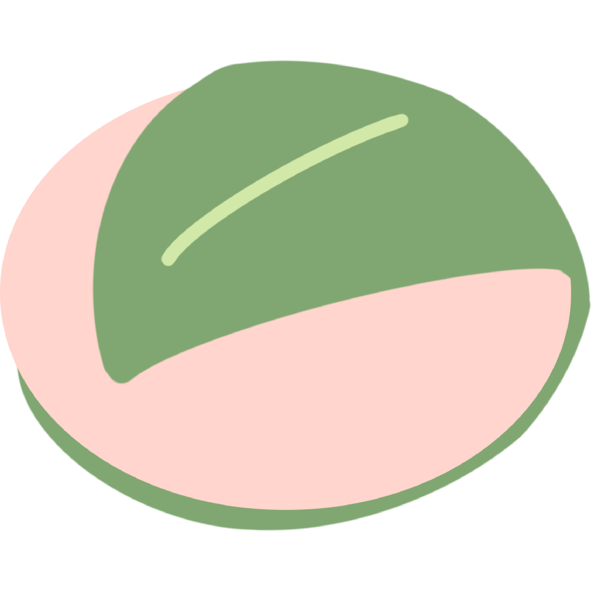 桜餅のイラスト