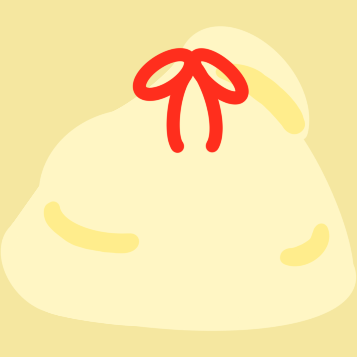 サンタの大きな袋