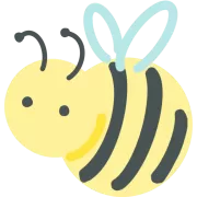 シンプルなミツバチ