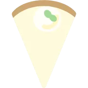 シンプルなチーズケーキ