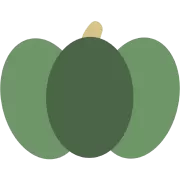 シンプルなカボチャ