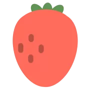 シンプルないちご