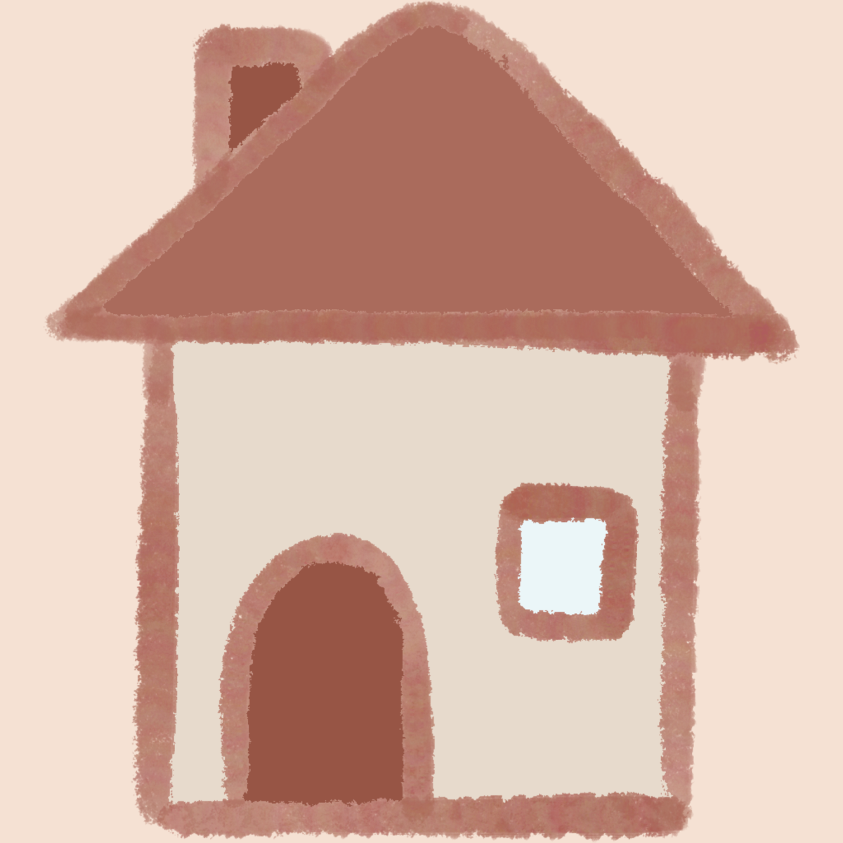 小さな家のイラスト