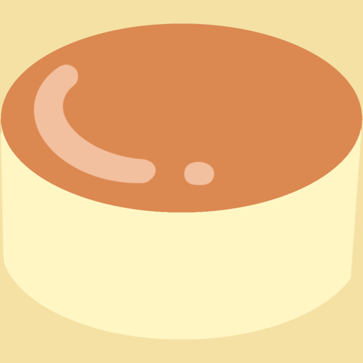 スフレのイラスト