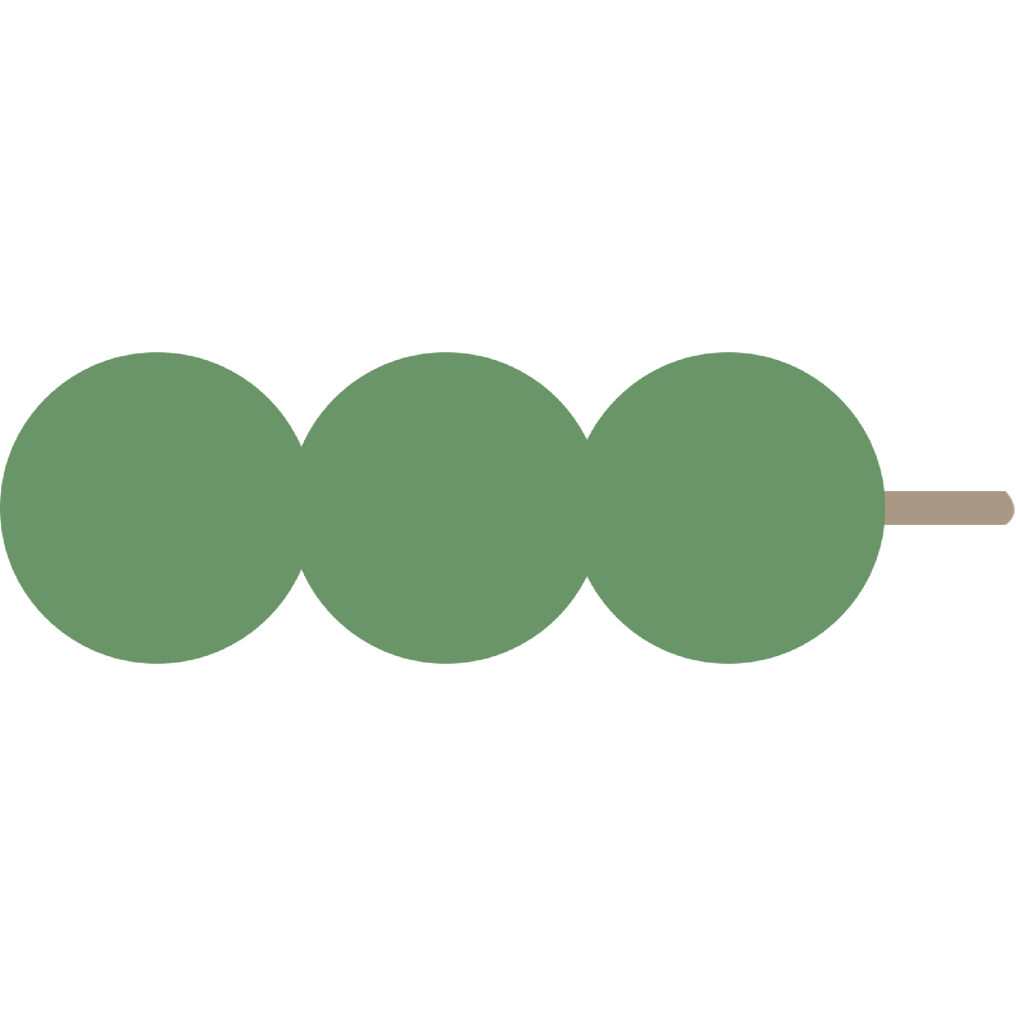 草だんごのイラスト