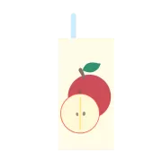 紙パックのリンゴジュース