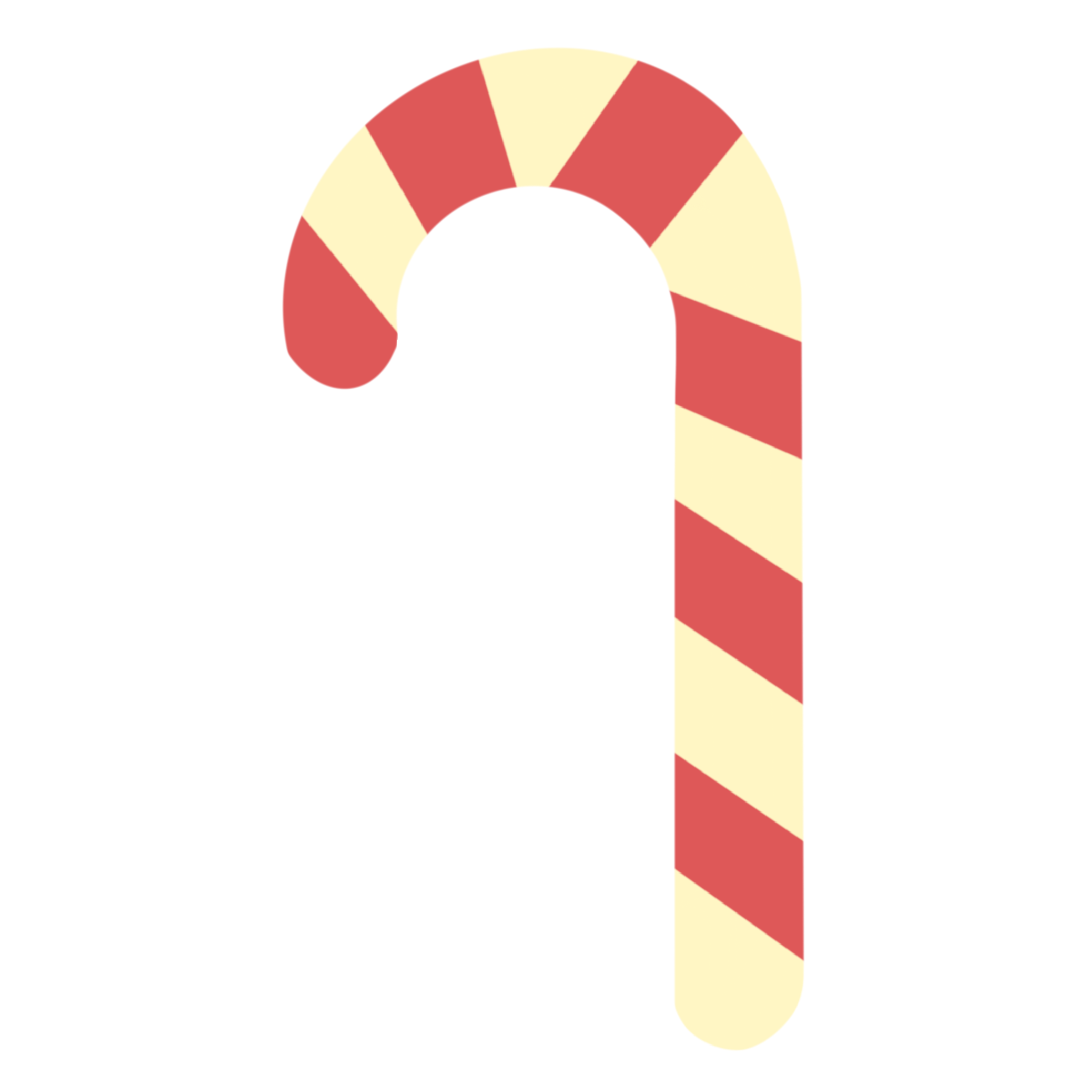 キャンディケインのイラスト