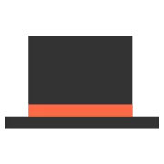 カスタマイズ用シルクハット