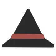 カスタマイズ用魔女の帽子