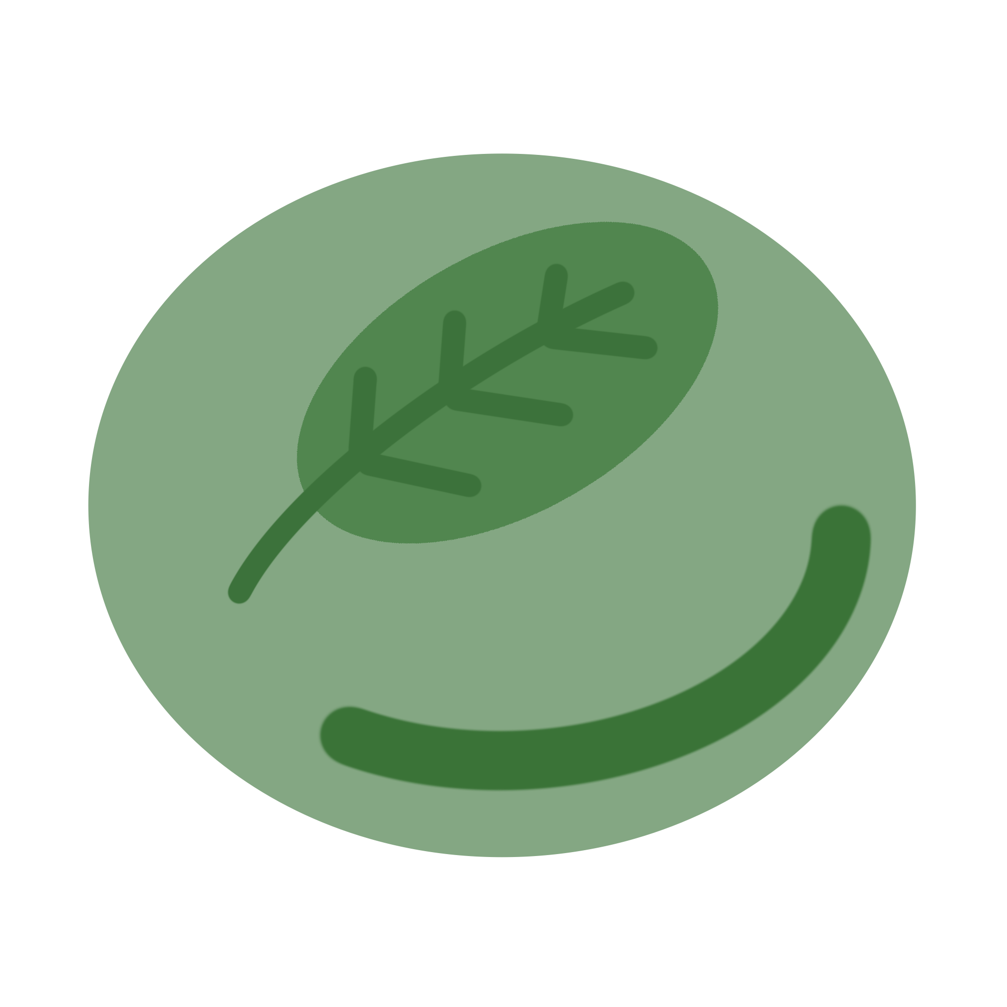 抹茶のマカロンのイラスト