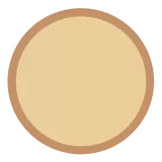 シンプルなクッキー