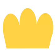 シンプルな王冠なイラスト