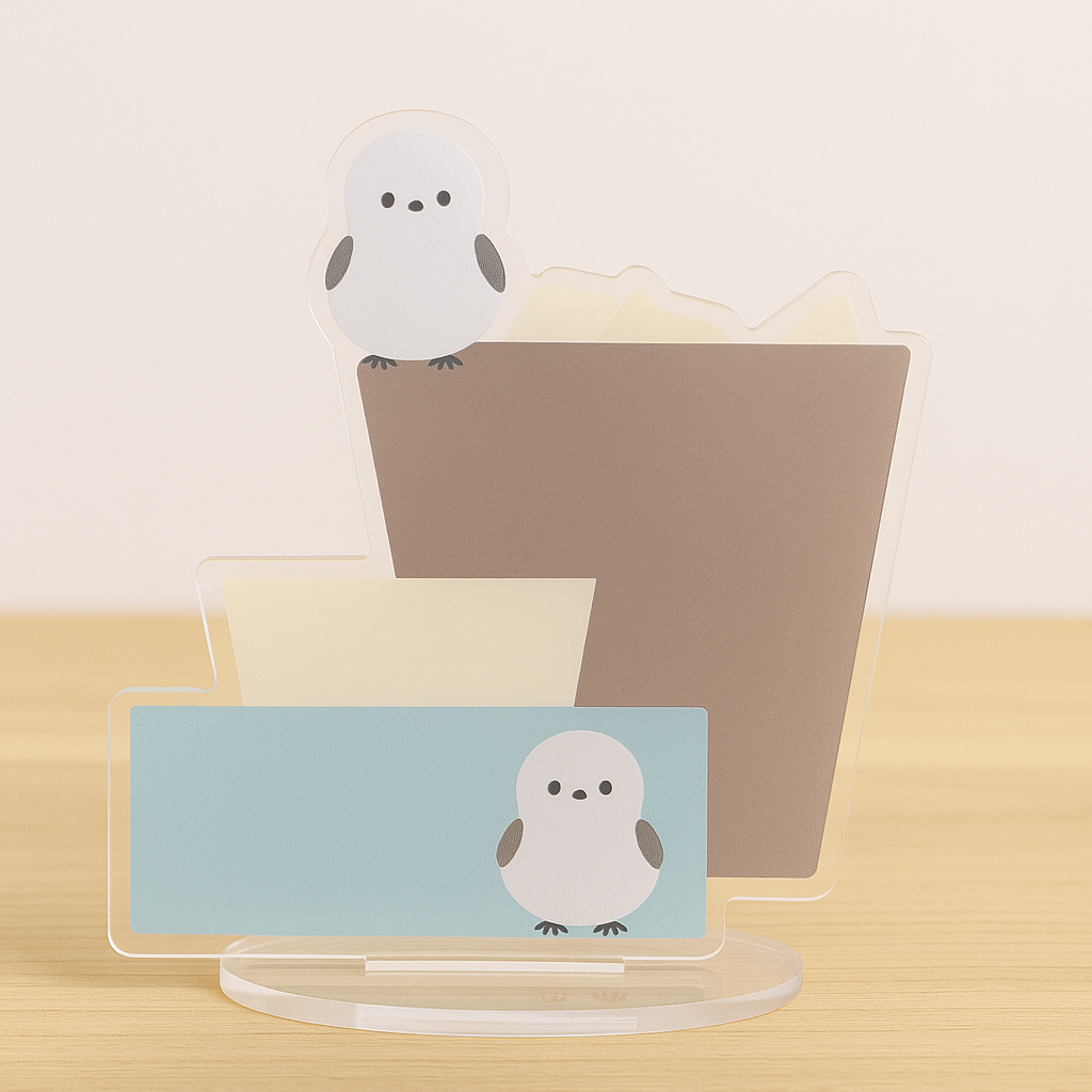 ティッシュ箱とゴミ箱を使用したAI生成製品