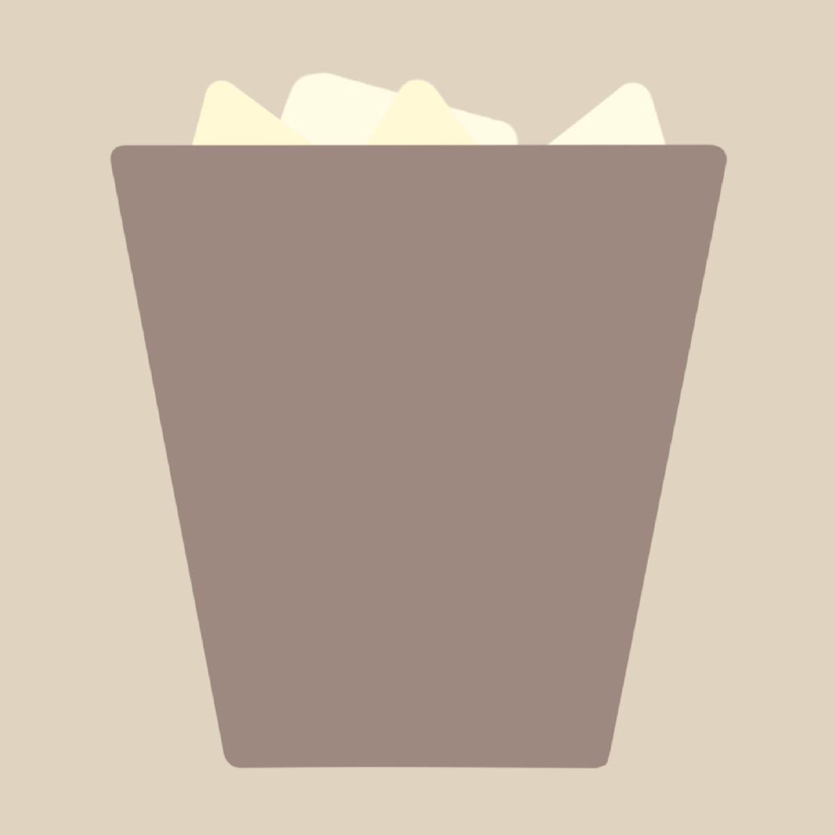 ゴミ箱のイラスト