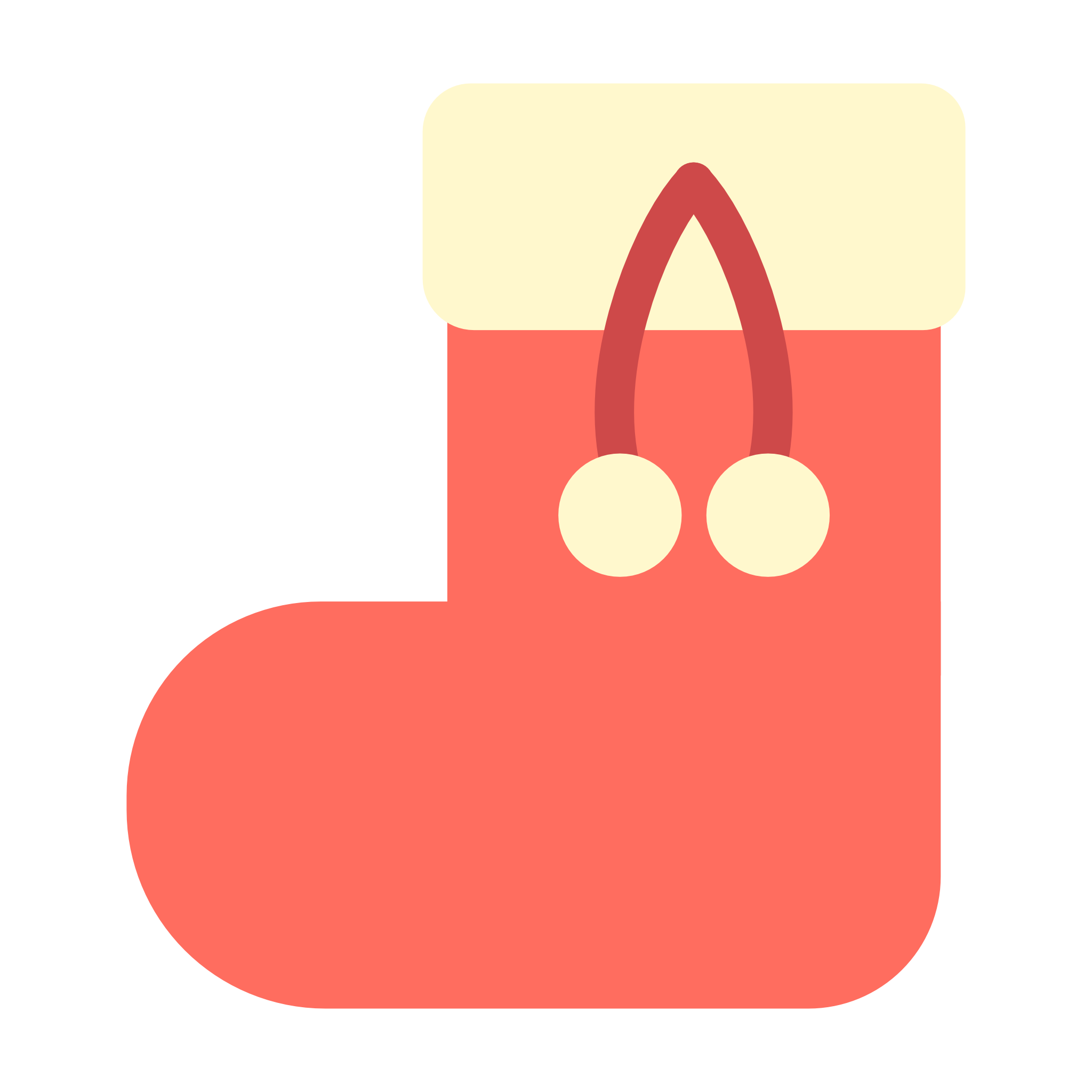 クリスマスの靴下