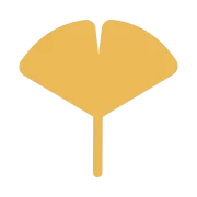 銀杏の葉（ベクターリメイク）