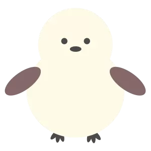 羽を広げるシマエナガ