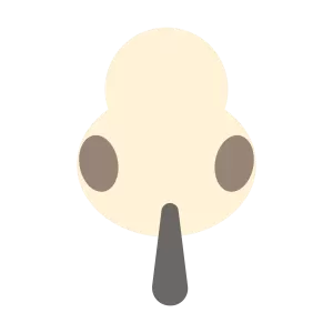 シマエナガの後ろ姿