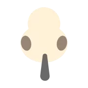 シマエナガの後ろ姿