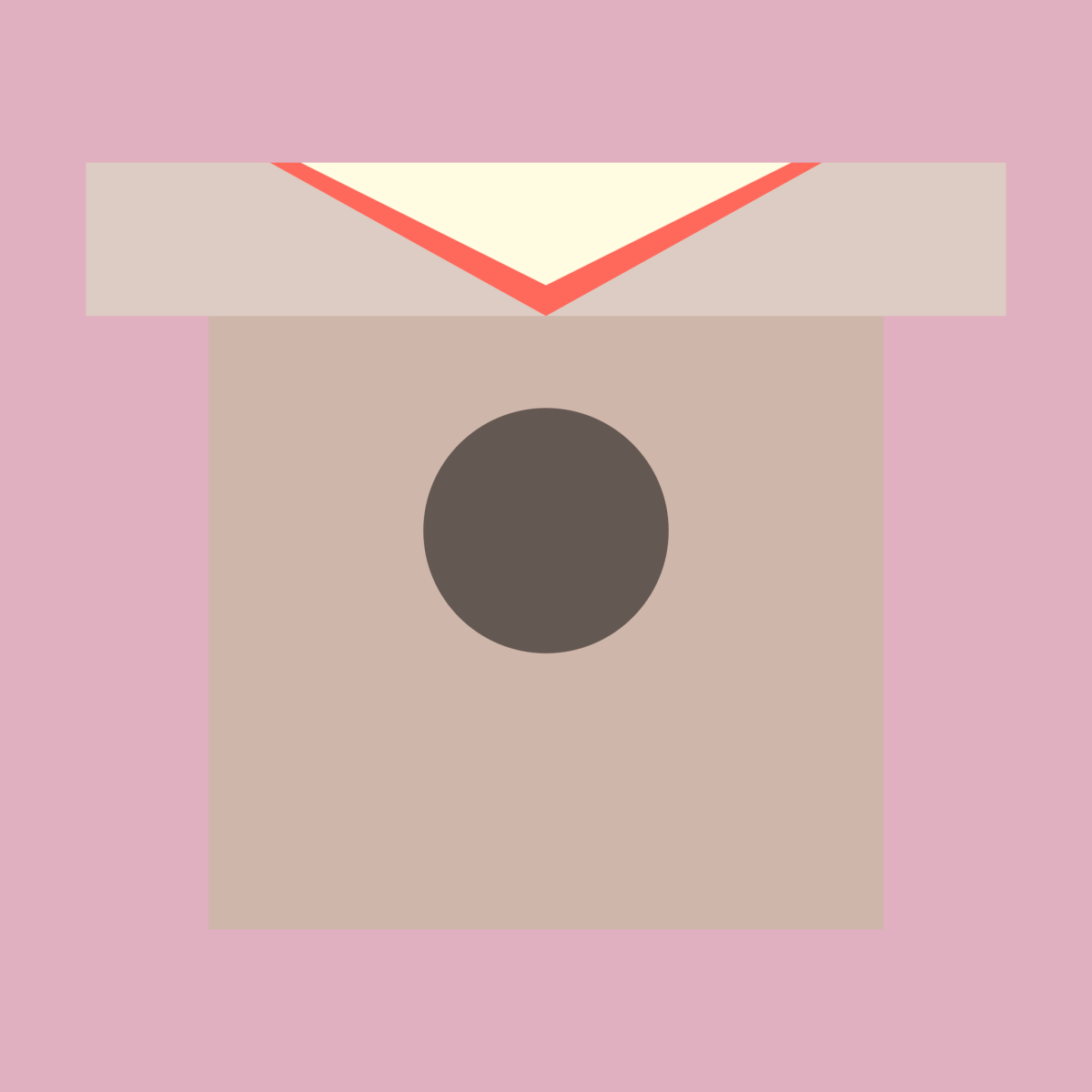 鏡餅台のイラスト