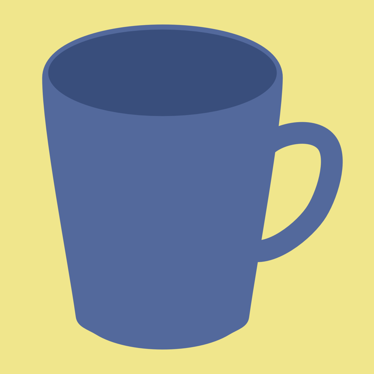 マグカップ（ベクターリメイク）のイラスト