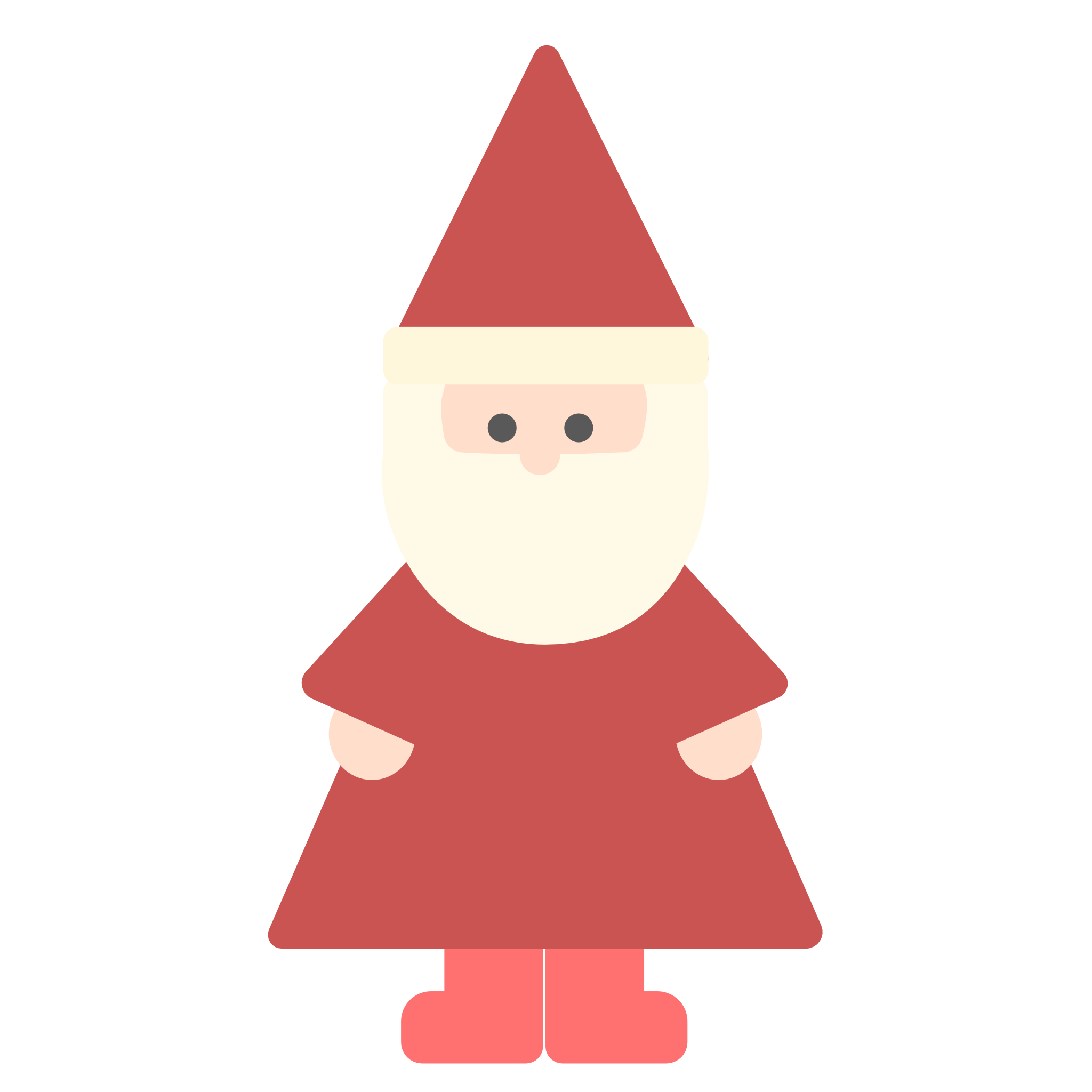 サンタクロース（ベクターリメイク）