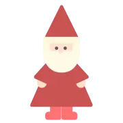 サンタクロース（ベクターリメイク）