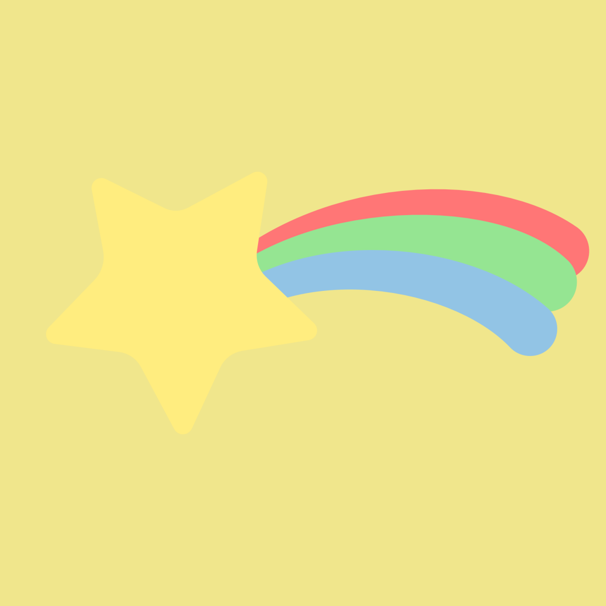 流れ星（ベクターリメイク）