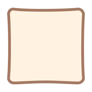 スライスされた食パン（ベクターリメイク）