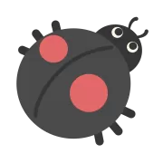 二つ星てんとう虫（ベクターリメイク）