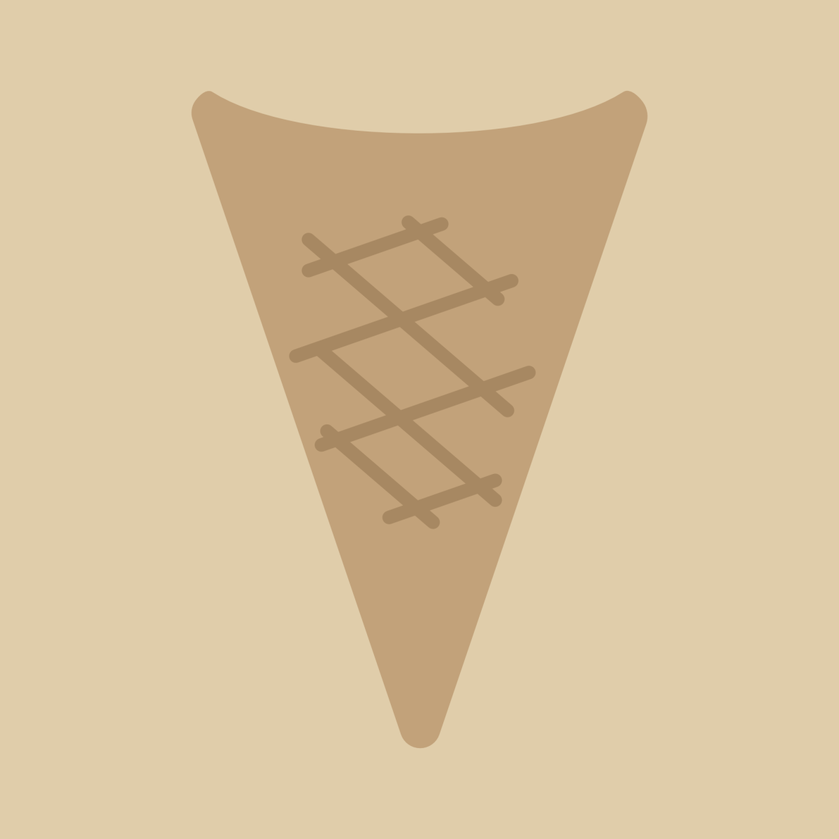 アイスクリームのコーン