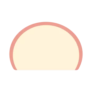 紅白かまぼこ（ベクターリメイク）