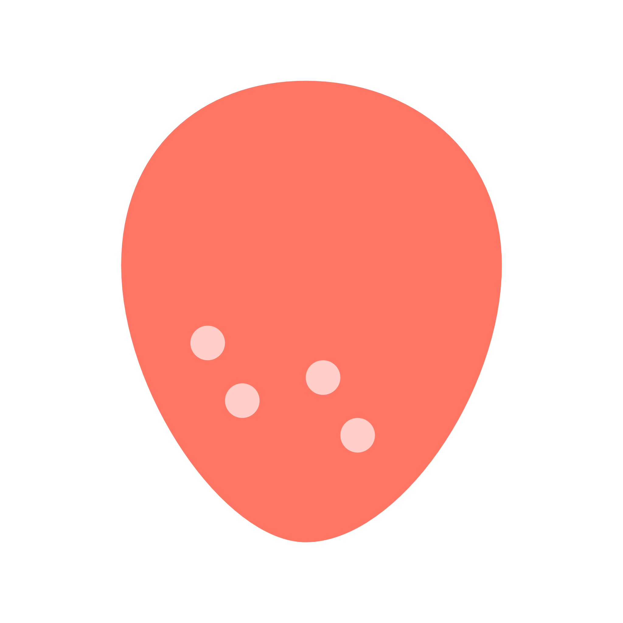 ヘタのないいちご