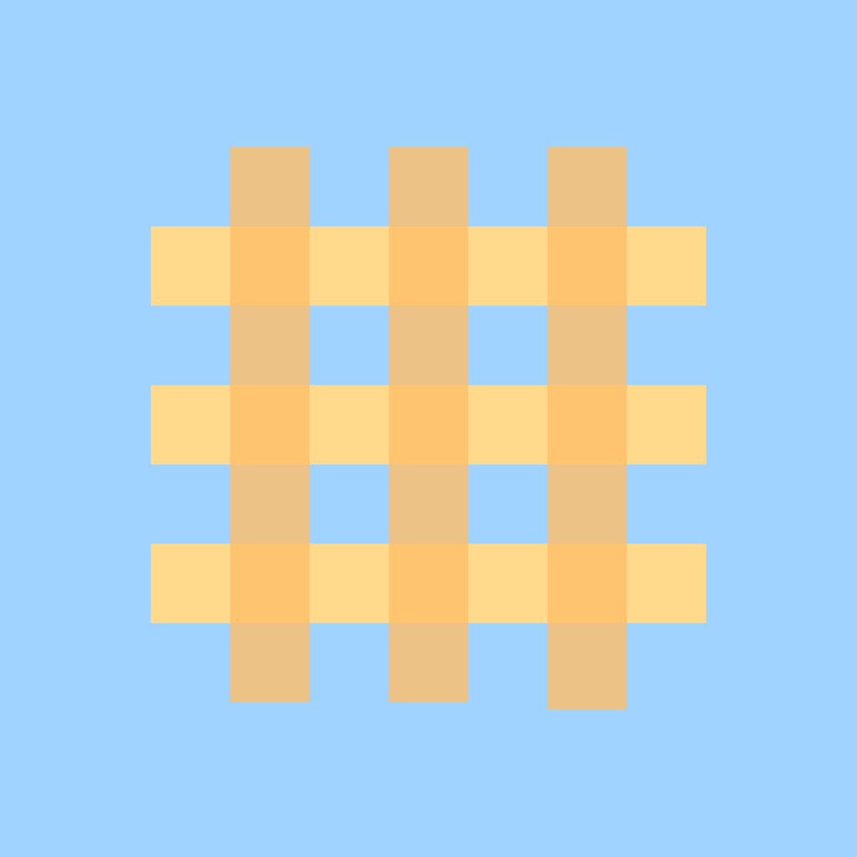 チェック柄のイラスト