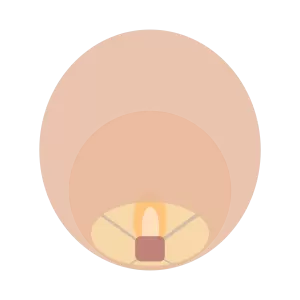 ランタン祭りのランタン