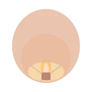 ランタン祭りのランタン