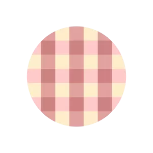 真上から見たテーブル