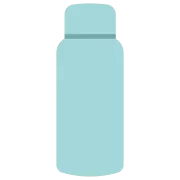 シンプルな水筒