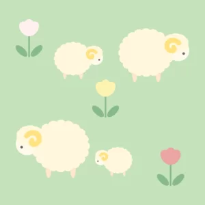 ふわふわの親子
