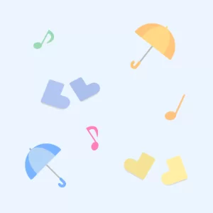 音符の雨