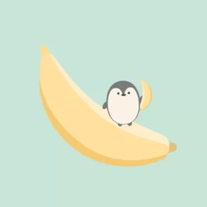 バナナとペンギン